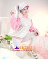 NIKKE：勝利の女神 アニス ピンクスイートパーカーコスプレ衣装