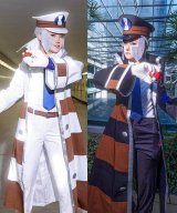 「ポケモン BW バトルサブウェイ」ノボリ・クダリ コスプレ衣装✨ 地下鉄マスターのスタイルを完全再現！