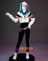 スパイダーマン：フレンドリー・ネイバーフッド Season2 スパイダーグウェン コスプレ衣装｜完全再現セットでマルチバースへ！
