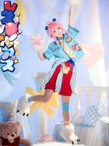 あんさんぶるスターズ！！Kuma Kuma ResQ 月永レオ 仁兔なずな 姫宮桃李 遊木真 名都神無 コスプレ衣装 フルセット オーダーメイド対応 ボウリングテーマ くまぱわーコス
