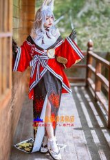 大人気 VTuber 狐坂ニナ 着物コス 暗紋素材で高クオリティ 漫展・配信に最適