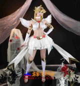 ✨天使エナジー溢れる！アナーキー・パンティ風ホワイトエンジェルコスプレフルセット｜New しいパンティ＆ストッキング with ガーターベルト仕様