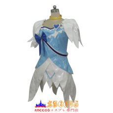 画像2: ドキドキ!プリキュア DOKIDOKI! PRECURE 菱川六花 キュアダイヤモンド コスプレ衣装   abccos製 「受注生産」 (2)