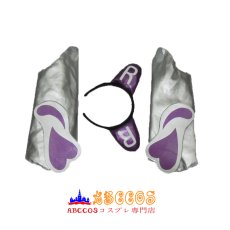 画像4: ももいろクローバーZ ももクロ Z女戦争 紫色 高城れに コスプレ衣装  abccos製 「受注生産」 (4)