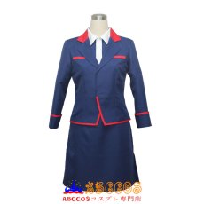 画像5: 日本航空 JAL 制服 CA キャビンアテンダント スチュワーデス 制服 コスプレ衣装   abccos製 「受注生産」 (5)