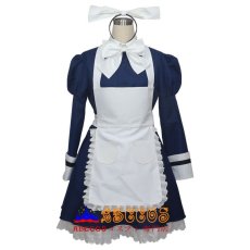 画像1: メイド服　コスプレ衣装/コスプレ/制服/変装/仮装/イベント abccos製 「受注生産」 (1)