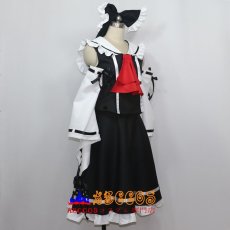 画像3: 東方Project 東方緋想天 博麗 霊夢 黒い版 コスチューム 巫女服 コスプレ衣装 abccos製 「受注生産」 (3)