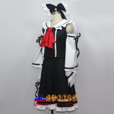 画像4: 東方Project 東方緋想天 博麗 霊夢 黒い版 コスチューム 巫女服 コスプレ衣装 abccos製 「受注生産」 (4)