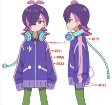 画像2: 専用ページ ポケットモンスター(2025)ドットの衣装 【上着のみ】 abccos製 「受注生産」 (2)