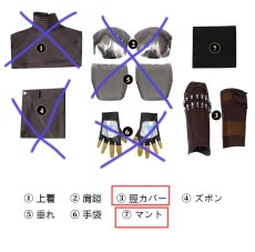 画像24: 専用ページ The Mandalorian 3 ドラマ マンダロリアン ヘルメット付き コスプレ衣装  abccos製 「受注生産」 (24)