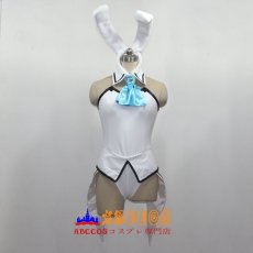 画像2: ご注文はうさぎですか?　桐間紗路　バニーガール　ブルーブラック コスプレ衣装 abccos製 「受注生産」 (2)