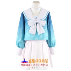 画像1: ブルーアーカイブ Blue Archive ブルーアーカイブ アロナ Arona セーラー服 コスプレ衣装 abccos製 「受注生産」 (1)
