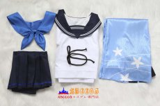 画像16: ブルーアーカイブ-Blue Archive- 桐生キキョウ セーラー服制服羽織 コスプレ衣装 abccos製 「受注生産」 (16)