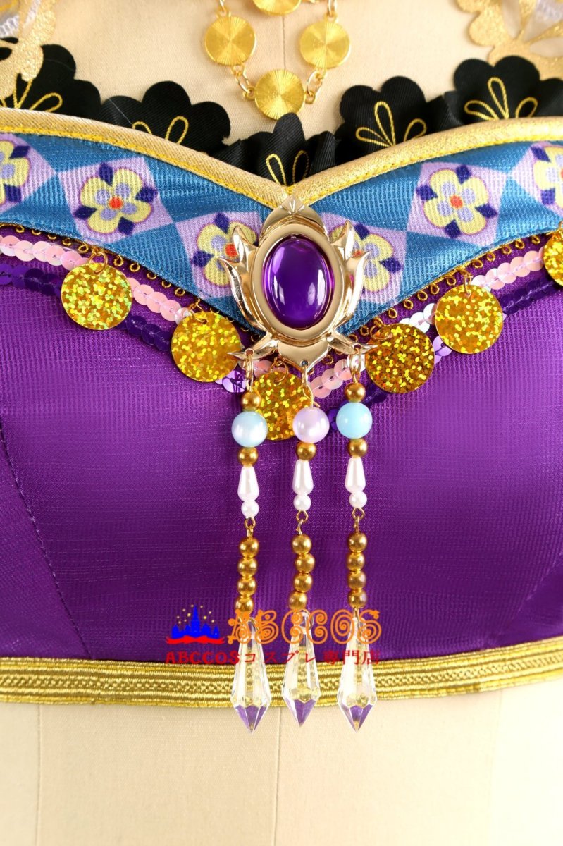 画像4: LoveLive! ラブライブ！『μ's』（ミューズ） 東條 希（とうじょう のぞみ） コスプレ衣装 abccos製 「受注生産」 (4)