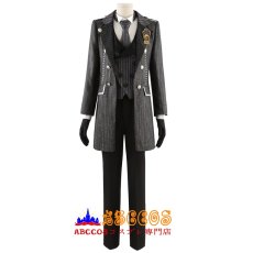 画像1: ディズニーツイステッドワンダーランド 2024 ハロウィンイベント マレウス·ドラコニア Malleus Draconia コスプレ衣装 abccos製 「受注生産」 (1)