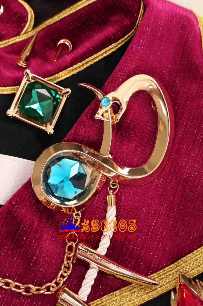 画像12: あんさんぶるスターズ！！円環のRefraction Slither ウロボロスと地底の住処 七種茨（SAEGUSA IBARA）コスプレ衣装 abccos製 「受注生産」 (12)