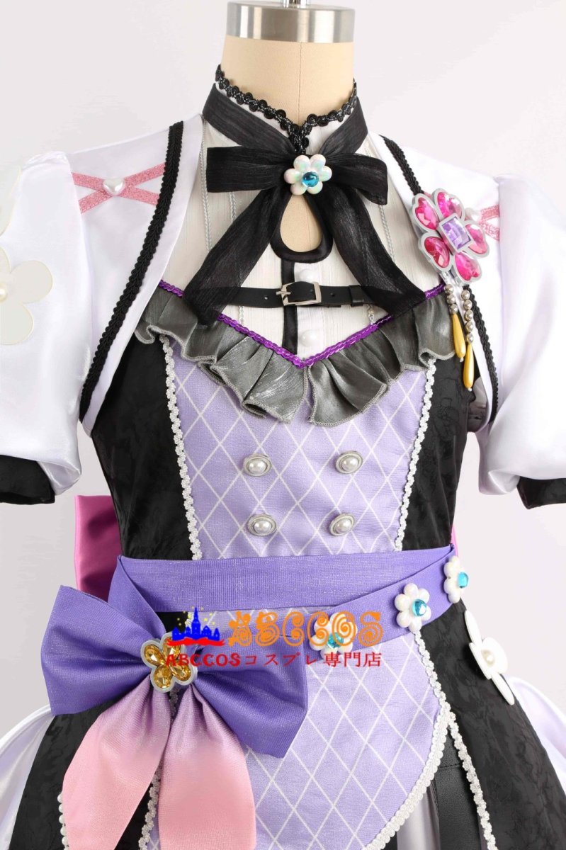 画像9: あんさんぶるスターズ!! ESアイドルソング Esupuri(エスプリ) 花群 冬芽(はなむら ふゆめ) コスプレ衣装 abccos製 「受注生産」 (9)