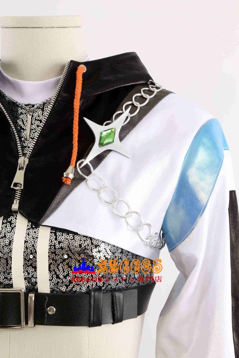 画像10: あんさんぶるスターズ！！ダンス選抜曲 LOCK YOUR GAZE 衣更 真緒 月永 レオ 巴日和 コスプレ衣装 abccos製 「受注生産」 (10)