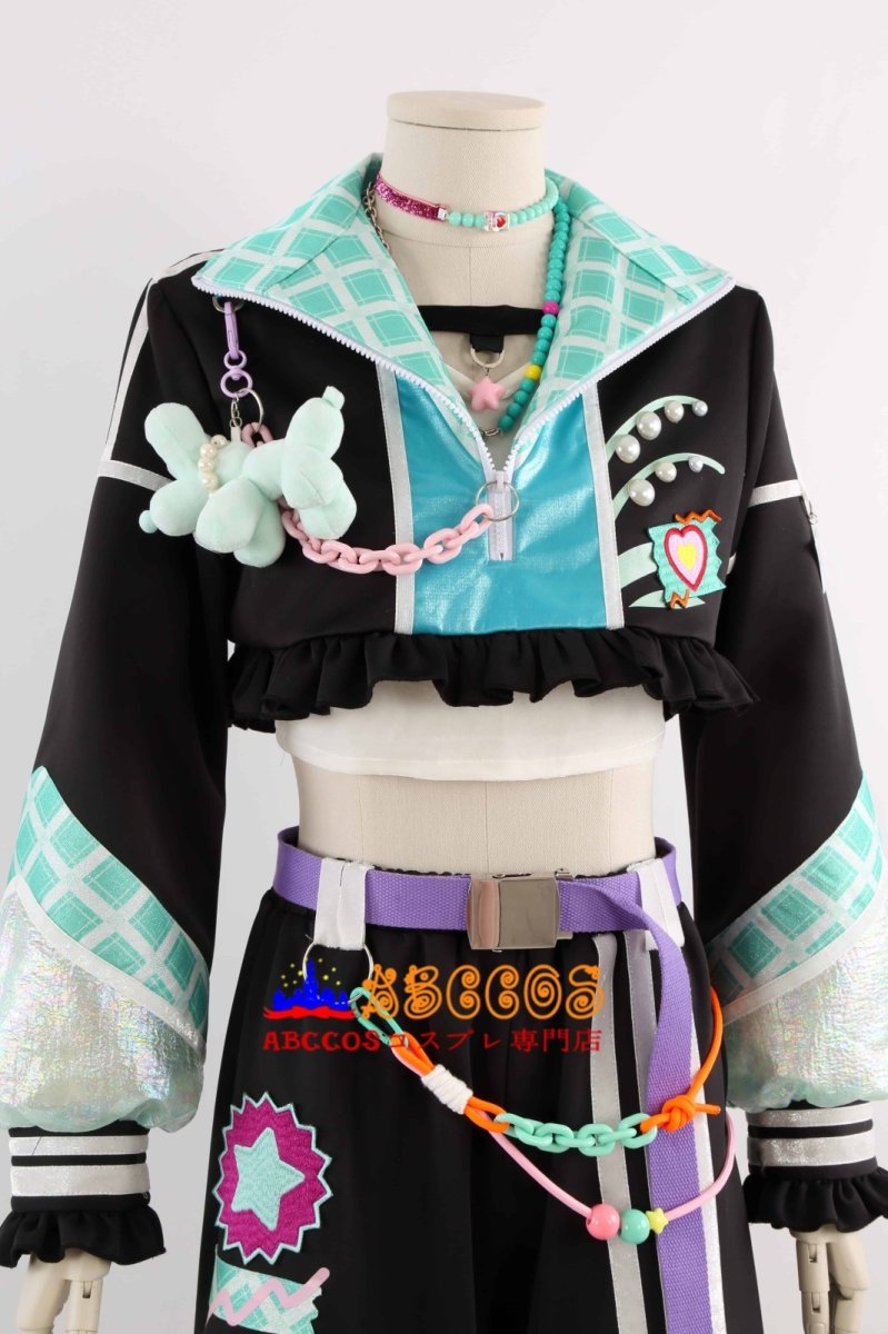 画像7: あんさんぶるスターズ!! ESアイドルソング Esupuri（エスプリ）宝丈萊香（ほうじょう らいか）コスプレ衣装 abccos製 「受注生産」 (7)