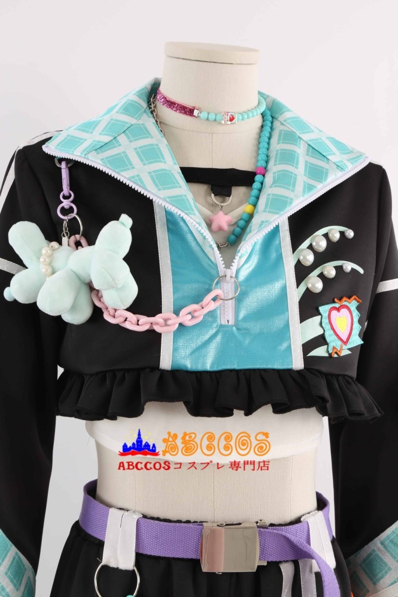 画像9: あんさんぶるスターズ!! ESアイドルソング Esupuri（エスプリ）宝丈萊香（ほうじょう らいか）コスプレ衣装 abccos製 「受注生産」 (9)