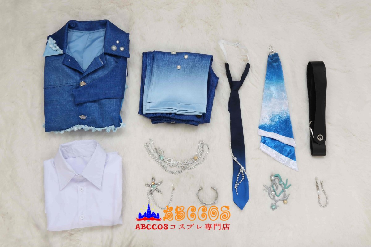 画像29: あんさんぶるスターズ!Ensemble Stars! 10周年 第3弾 Neptu「Deep into you」青葉つむぎ コスプレ衣装 abccos製 「受注生産」 (29)