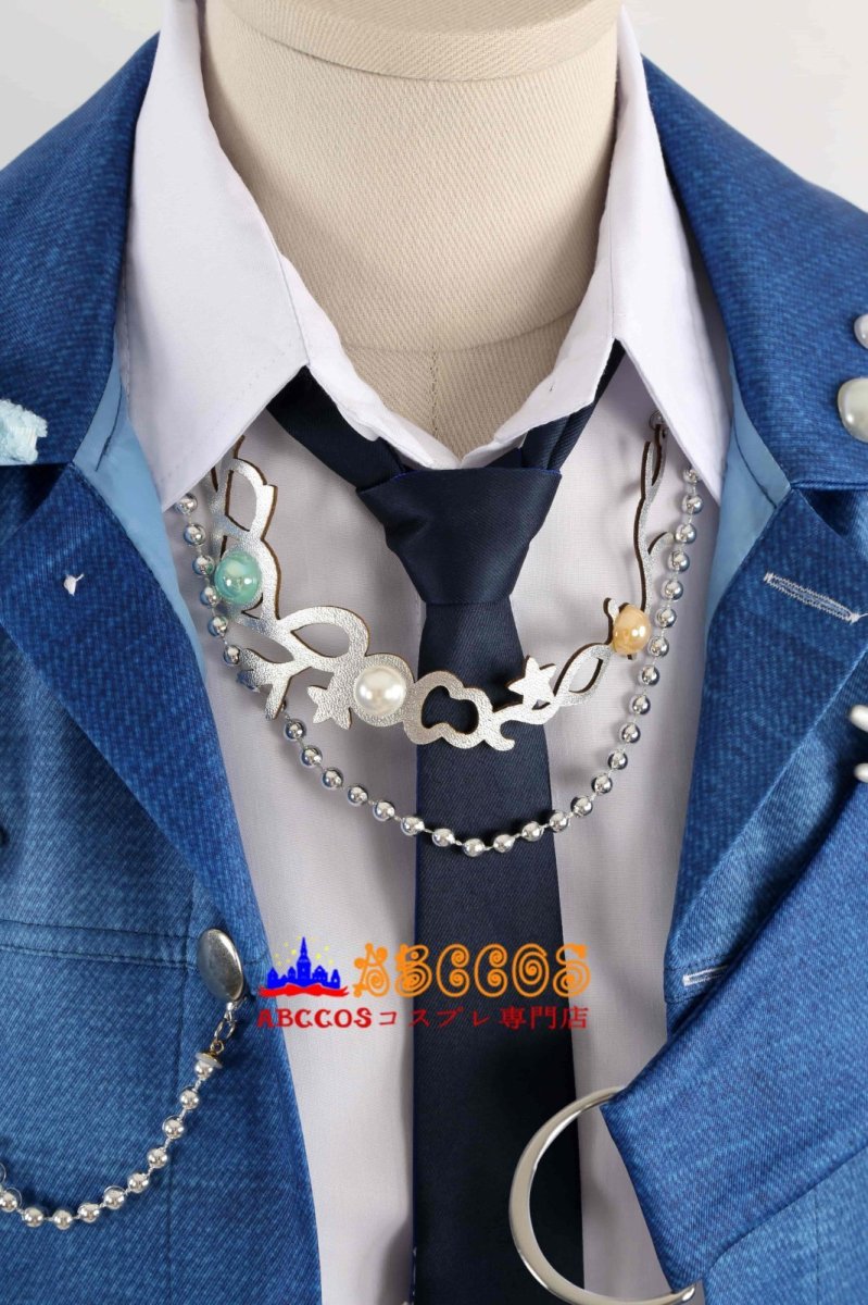 画像8: あんさんぶるスターズ!Ensemble Stars! 10周年 第3弾 Neptu「Deep into you」青葉つむぎ コスプレ衣装 abccos製 「受注生産」 (8)