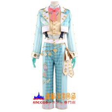 画像1: ディズニーツイステッドワンダーランド 薔薇の王国のホワイトラビット・フェス フロイド·リーチ Floyd Leech コスプレ衣装 abccos製 「受注生産」 (1)