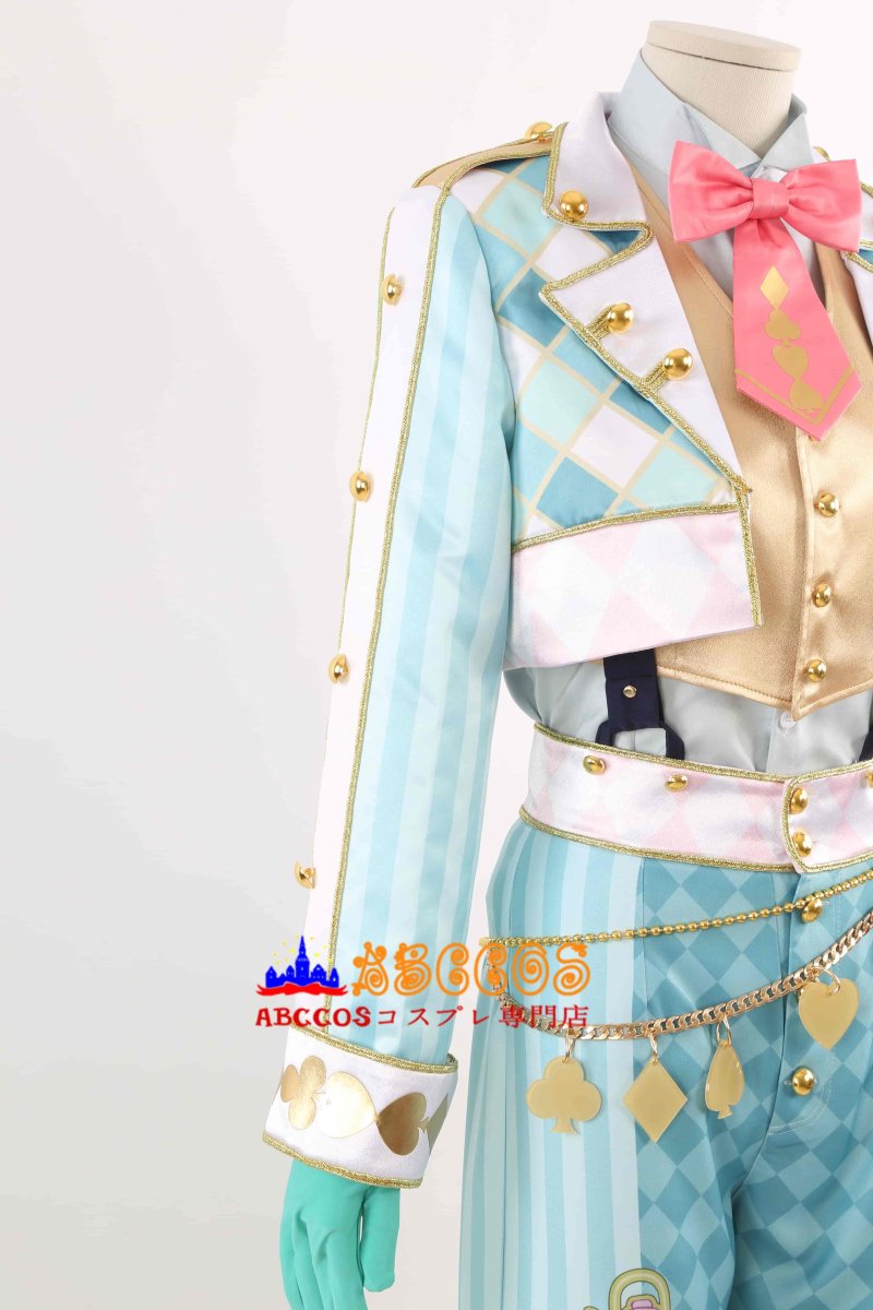 画像10: ディズニーツイステッドワンダーランド 薔薇の王国のホワイトラビット・フェス フロイド·リーチ Floyd Leech コスプレ衣装 abccos製 「受注生産」 (10)