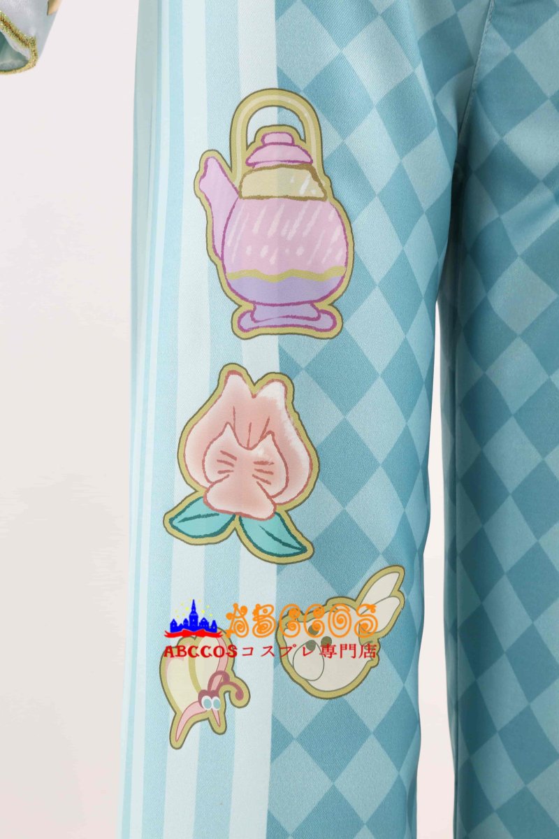 画像16: ディズニーツイステッドワンダーランド 薔薇の王国のホワイトラビット・フェス フロイド·リーチ Floyd Leech コスプレ衣装 abccos製 「受注生産」 (16)