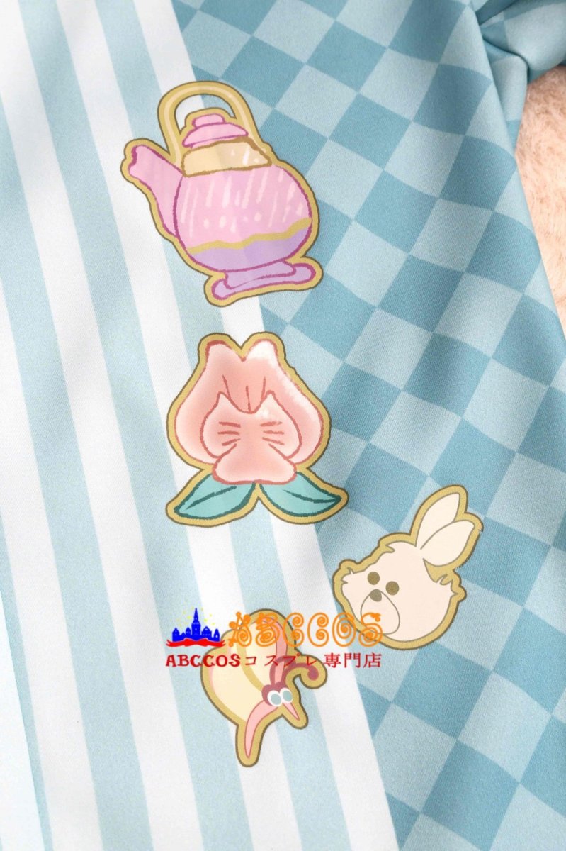 画像19: ディズニーツイステッドワンダーランド 薔薇の王国のホワイトラビット・フェス フロイド·リーチ Floyd Leech コスプレ衣装 abccos製 「受注生産」 (19)