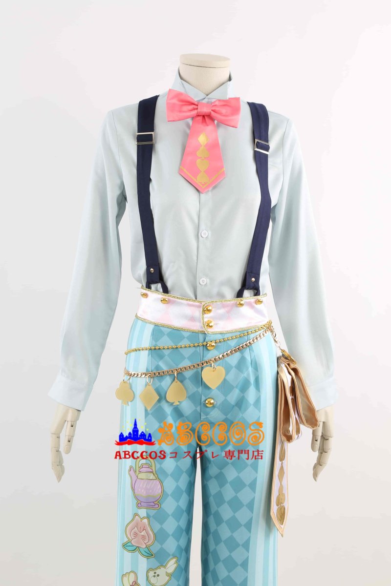 画像22: ディズニーツイステッドワンダーランド 薔薇の王国のホワイトラビット・フェス フロイド·リーチ Floyd Leech コスプレ衣装 abccos製 「受注生産」 (22)