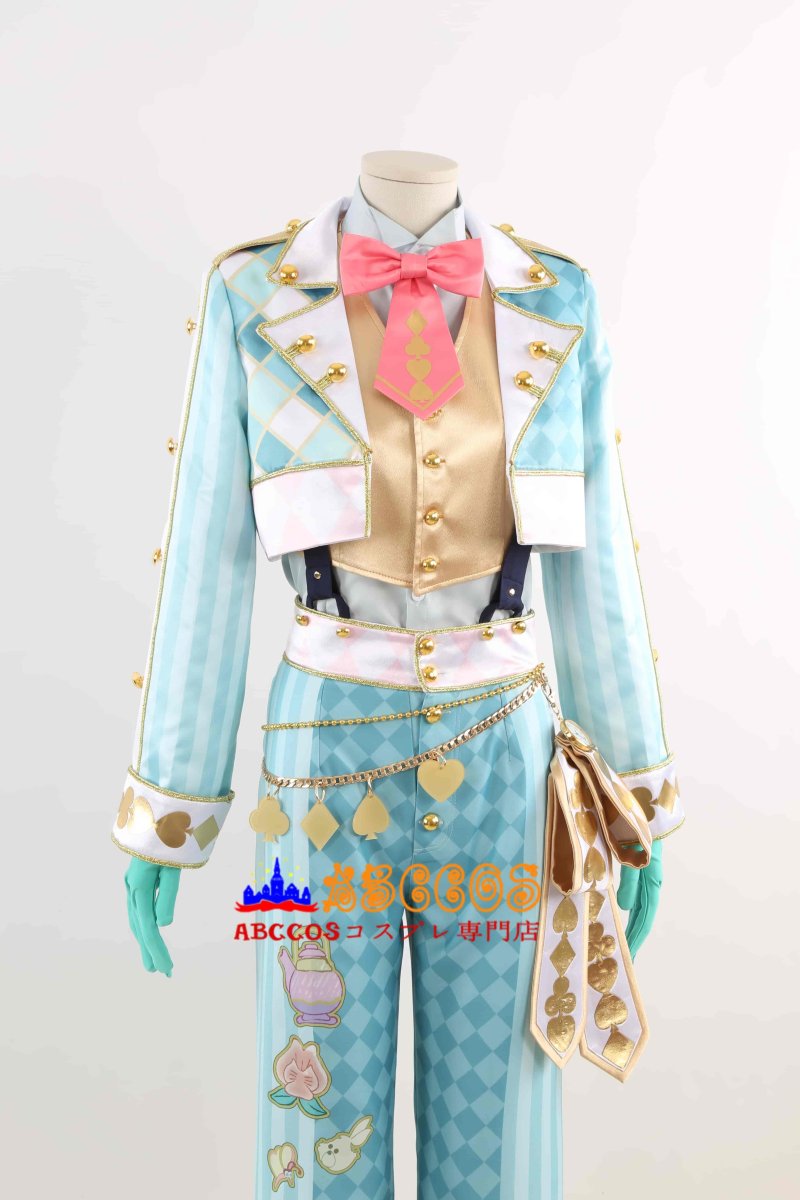画像5: ディズニーツイステッドワンダーランド 薔薇の王国のホワイトラビット・フェス フロイド·リーチ Floyd Leech コスプレ衣装 abccos製 「受注生産」 (5)