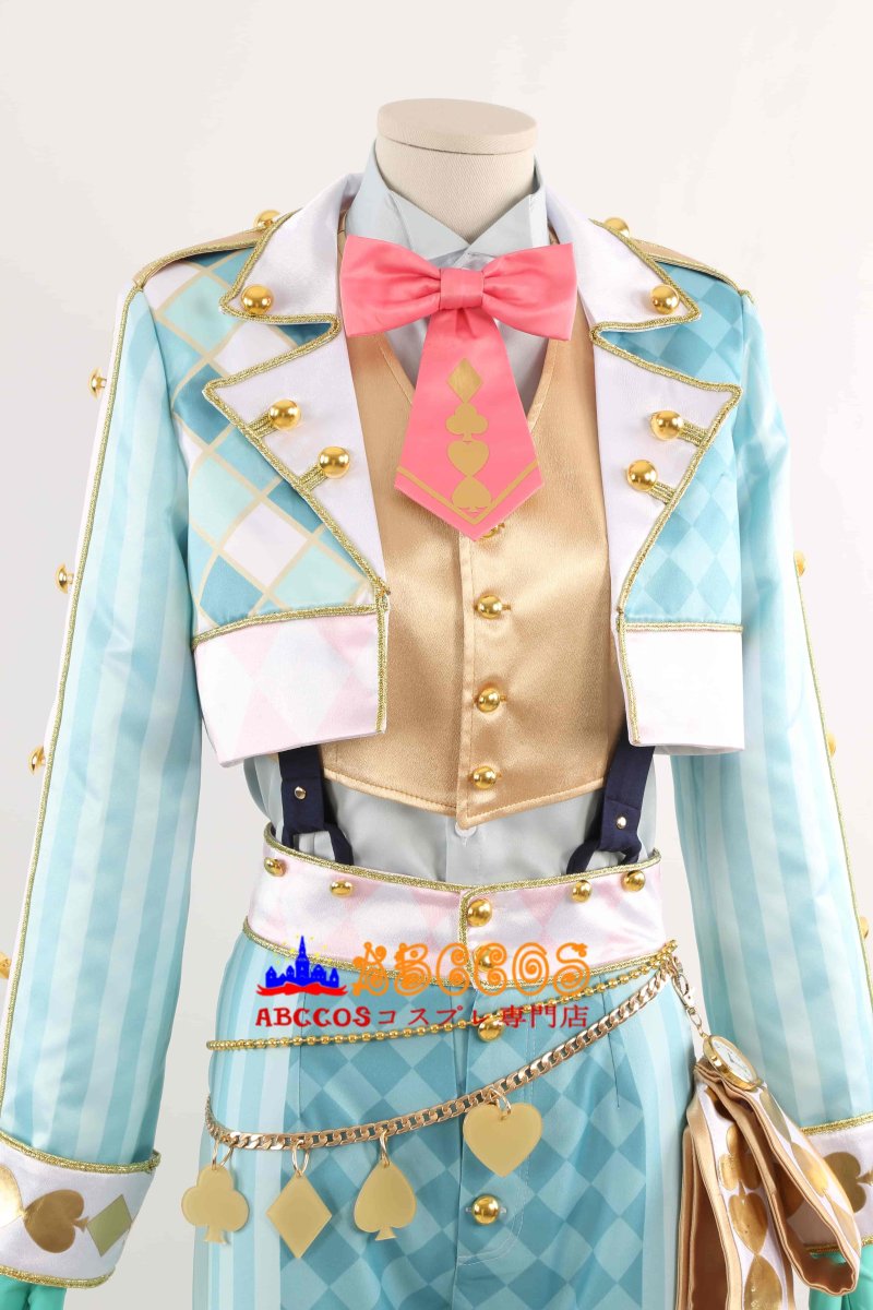 画像6: ディズニーツイステッドワンダーランド 薔薇の王国のホワイトラビット・フェス フロイド·リーチ Floyd Leech コスプレ衣装 abccos製 「受注生産」 (6)