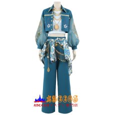画像1: ディズニーツイステッドワンダーランド デュナミーナ寮 ミナジール・ティラージャ /Minajael Tealrajah コスプレ衣装 オーダーメイド可能 abccos製 「受注生産」 (1)