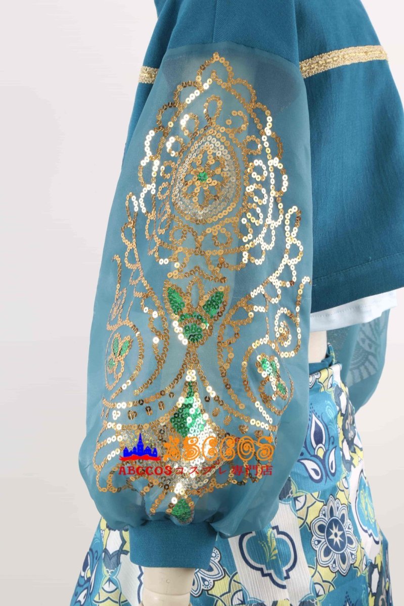 画像13: ディズニーツイステッドワンダーランド デュナミーナ寮 ミナジール・ティラージャ /Minajael Tealrajah コスプレ衣装 オーダーメイド可能 abccos製 「受注生産」 (13)