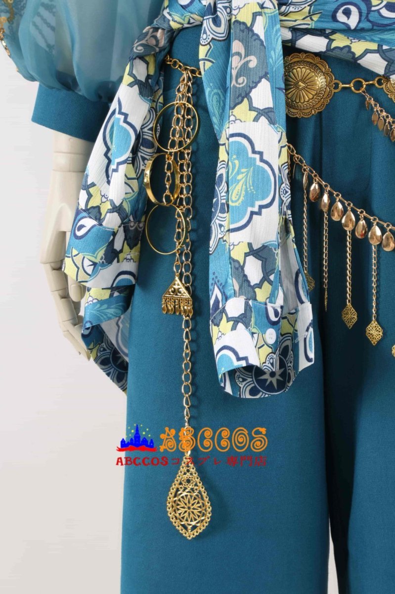 画像16: ディズニーツイステッドワンダーランド デュナミーナ寮 ミナジール・ティラージャ /Minajael Tealrajah コスプレ衣装 オーダーメイド可能 abccos製 「受注生産」 (16)