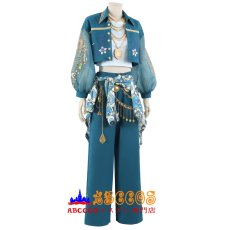 画像2: ディズニーツイステッドワンダーランド デュナミーナ寮 ミナジール・ティラージャ /Minajael Tealrajah コスプレ衣装 オーダーメイド可能 abccos製 「受注生産」 (2)