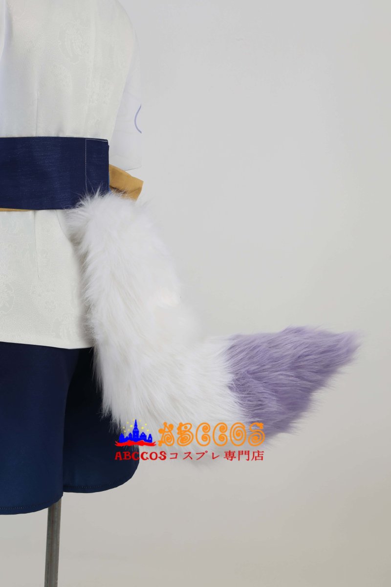 画像16: NU:カーニバル 新世界狂歡 Kuya 玖夜 幼少着物 コスプレ衣装 オーダーメイド可能【キツネの耳と尻尾を含む】 abccos製 「受注生産」 (16)