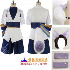 画像22: NU:カーニバル 新世界狂歡 Kuya 玖夜 幼少着物 コスプレ衣装 オーダーメイド可能【キツネの耳と尻尾を含む】 abccos製 「受注生産」 (22)