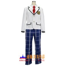 画像1: ARSMAGNA アルスマグナ 私立九瓏ノ主学園 クロノス 制服 コスプレ衣装 abccos製 「受注生産」 (1)