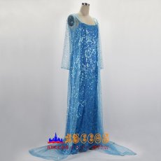 画像3: ディズニー アナと雪の女王 エルサのサプライズ Frozen Fever エルサ Elsa コスプレ衣装 abccos製 「受注生産」 (3)