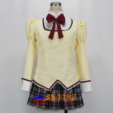 画像2: 魔法少女まどか☆マギカ セーラー服 コスプレ衣装 abccos製 「受注生産」 (2)