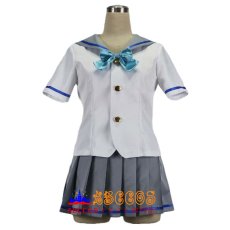 画像1: ホヅミ先生と茉莉くんと 女子高生 制服 コスプレ衣装 abccos製 「受注生産」 (1)