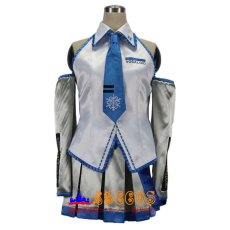 画像1: VOCALOID 雪ミク 雪MIKU コスプレ衣装 abccos製 「受注生産」 (1)