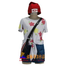 画像1: ポケットモンスター ポケモン メイ Rosa コスプレ衣装  abccos製 「受注生産」 (1)