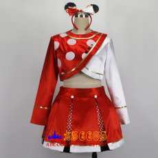 画像2: ディズニー  Minnie ミニー風 コスプレ衣装 abccos製 「受注生産」　 (2)