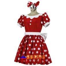 画像3: ディズニー Minnie ミニー風 コスプレ衣装 abccos製 「受注生産」 (3)