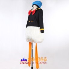 画像4: 東京ディズニーランド Donald Duck ドナルドダック ブラック 海軍服 コスプレ衣装 abccos製 「受注生産」 (4)