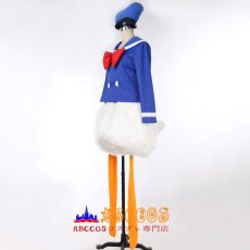 画像4: 東京ディズニーランド Donald Duck ドナルドダック ブル一 海軍服 コスプレ衣装 abccos製 「受注生産」 (4)