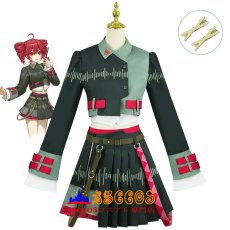 画像10: 【売り切れ即終】vtuber Synthesizer V 重音テト（かさね テト）Kasane Teto コスプレ衣装 abccos製 「受注生産」 (10)